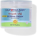 California Baby Eczema Creme □ Tratamento de Eczema Livre de Esteroides □ Milho de aveia coloidal + Aloe Vera
