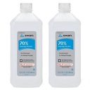 Swan 70% Rubbing Alcohol, 32 Fl oz (Pack of 2)
