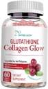 Glutatione Collagen Glow Cranberry 60 Organic Gumies