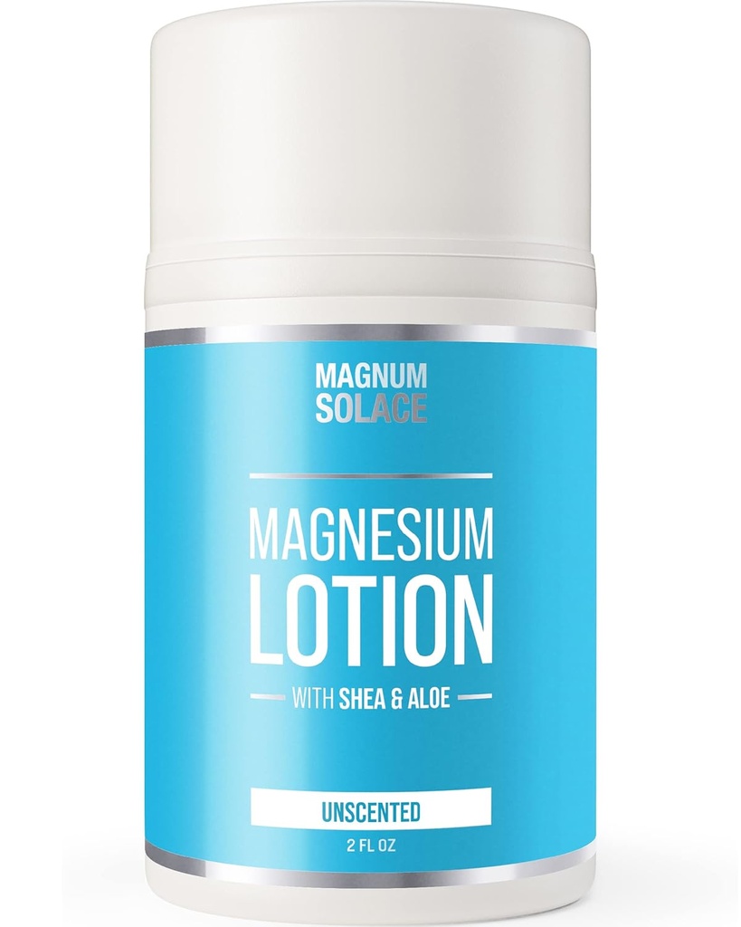 Magnesium Lotion med Shea Butter - Applicera på Legs - Alternativ till Topical Magnesium Cream