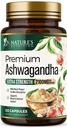 Ashwagandha Supplements - Premium Ashwagandha Capsule for Women & Men, Natural Antioxidant Support Ashwa Root Extract, Extra Strength Calm Support with Black Pepper, Vegan - USA Bottled - 120 Capsules