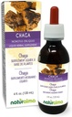 Naturalma Chaga (Inonotus obliquus) Grzyb lub Grzyb bez alkoholu nalewka - 4 fl oz Liquid Extract in Drops - Herbal Supplement - Vegan