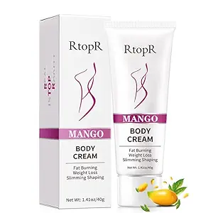 Barrier Mango Anti Cellulite Weight Loss Slimming Cream Stomach Fat Burner Natural Ingredients Legs, Arms, Thigh And Waist Fat, Anti Cellulite, Quick Slimming Women [packof 2] 40 Gm