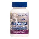 NaturesPlus Pedi-Active - 120 Chewable Tablets - Mixed Berry Flavor - Children's Supplement with DMAE - Promotes Brain Health & Focus - Vegetarian, Gluten-Free - 60 Servings
