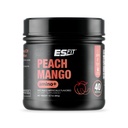 Amino+ Powder - Pre and Post Workout with Caffeine + Green Tea Extract - BCAA, Amino Acids, Zero Sugar, Low Calorie, Superior Taste, 40 Servings (Peach Mango)