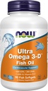 Ara suplementaris, Ultra Omega 3DTM, petroli de peix Omega +taminad D-3, implementació vascular *, 90 Softgels