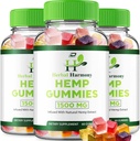 Herbal Harmony Gummies for Miehet ja naiset - Herbal Harmony Gummy, Herbal Harmony infused with Hemp Extract, Herbal Harmony Natural Hamp Supplement Arvostelut (3 Pack - 180 Gummies)