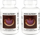 Supreme Nutrition Reishi Supreme, 90 Pure Reishi Mushroom Capsule Vegetariani | 2 Pack