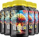 IQ Blast Pro Brain supplement Capsules — IQBlast Pro All-Natural Maximum Strength Formula for Enhanced Memory and Focus Pills, IQ BlastPro Support and Reviews (5 Pack – 300 Capsules)