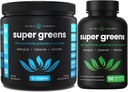 NutraChamps Tropical Super Greens Powder & Super Greens Kapsule