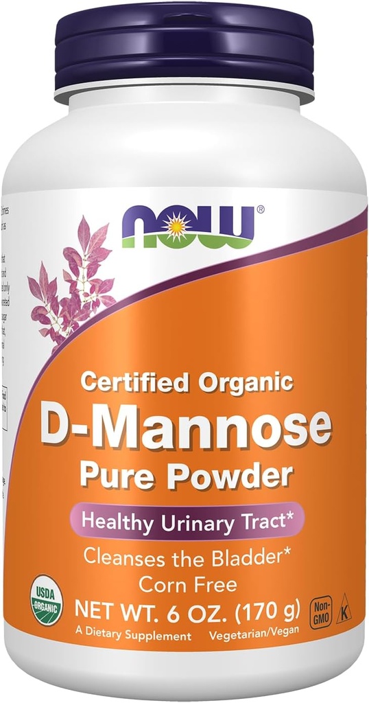 Foods D- Mannose Powder, 6 Ounces (Balení po 2)