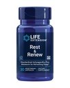 Life Extension Rest & Renew, for a Refreshing & Restorative Night’s Sleep, Gluten-Free, Non-GMO, Vegetarian, 30 Capsules