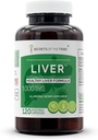 Tribe-ren sekretuak - Liver, Healthy Liver Formula, Herbal Supplement Blend (120 kapsulak)