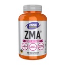 NOW Foods Sports Nutrition, ZMA (Zinc, Magnesium and Vitamin B-6), Enhanced Absorption, Sports Recovery*, 180 Capsules