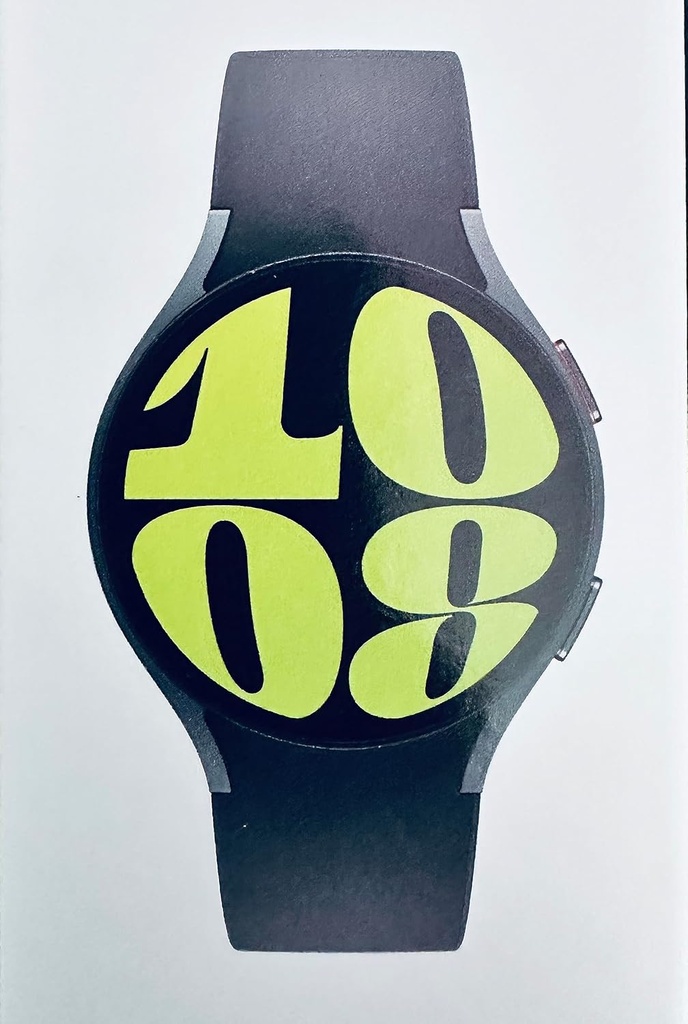 SAMSUNG Galaxy Watch 6 44mm Alumínio Smartwatch W/ Fitness Tracker, Monitor de Coração, Sensor BIA, Coaching avançado do sono, Bluetooth – Grafite