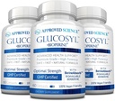 Godkänd Science Glucosyl Supplement - 250 mg Berberine, Mulberry, Aqueous Cinnamon - 60 Vegan Capsules - Pack med 3