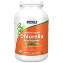 NOW Foods Supplements, Organic Chlorella Powder with naturally occurring Chlorophyll, Beta-Carotene, mixed Carotenoids, Vitamin C, Iron and Protein, 1-Pound