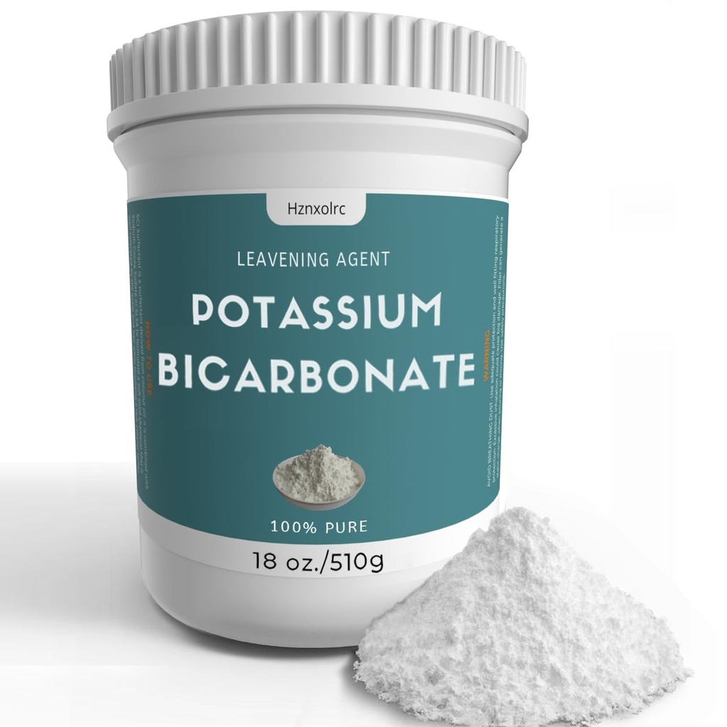 18 oz Potasium Bikarbonat, 100% Potasium Murni Bicarbonate Powder, Digunakan Dalam Membuat Anggur, Cakes, Cookies dan More