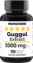 MONOHERB Guggul Extract 1000 mg - 90 vegetarijanskih kapsul