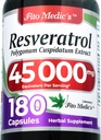 FITO MEDIC 'S Lab Lab Lab de l' Svsveratrov Resverol suplementaris ROratel Capsule 450 mg 100: 1 per 3-Capsule Serving 180 Caps