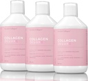 Kolagen Deluxe 500ml x 3 I 8 týden Bundle I 12500 mg Marine Collagen (Typ I & III) I Hyaluronic Acid, Biotin, Vitamin C I Sugar- Free - 8 Týden Dodávka