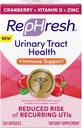 Rephresh Cranberry urinary Tract Health Plus Imunski dodatek, obogaten z vitaminom D + cinkom - 50 Število