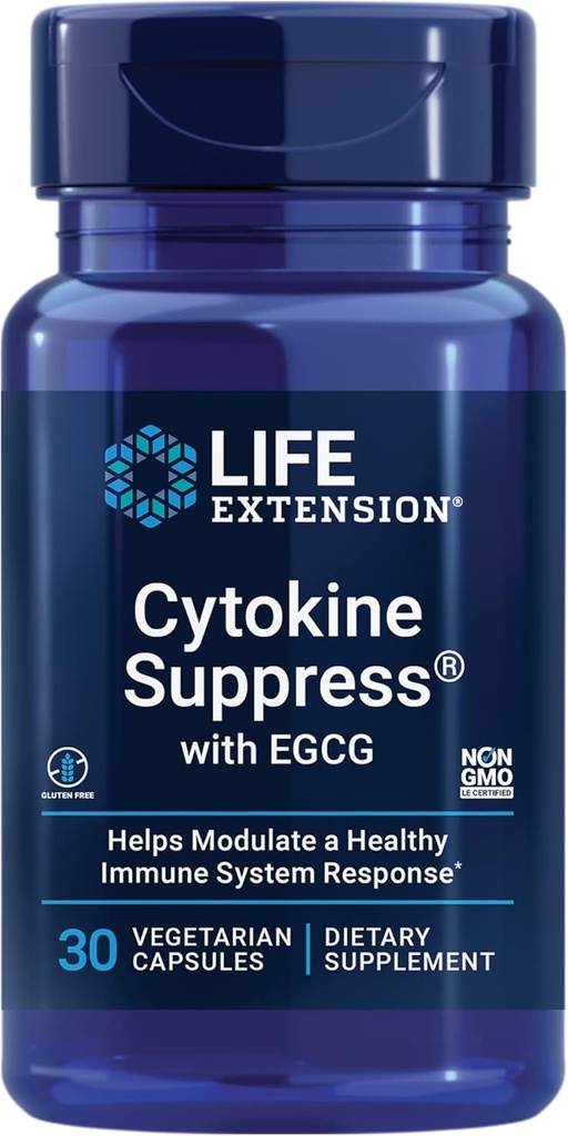 Life Extension Cytokine Supress z EGCG, 30 Count