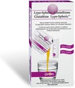 LivOn Laboratories Lypo-Spheric Glutathione - 30 Packets – 450 mg Glutathione Per Packet – Liposome Incapsulato per Massima Biodisponibilità – Professionalmente Formulato – 100% Non OGM