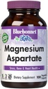 Bluebonnet Nutrition Magnesium Aspartate, Stress Relief *, Bone Health *, Heart Health *, Non- GMO, Vegan, Kosher Certified, Gluten- Free, Soy- Free, Dair- Free, 100 Zeleninové kapsle, 50 Služeb
