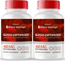 Glyco Vantage Capsules - Premium GlycoVantage İctimai Formula Glyco Optimizer, Dövlət Dəstəkliklər üçün maksimum Strength All Natural Pills, Glyco Vantage Reviews (2 Paket)