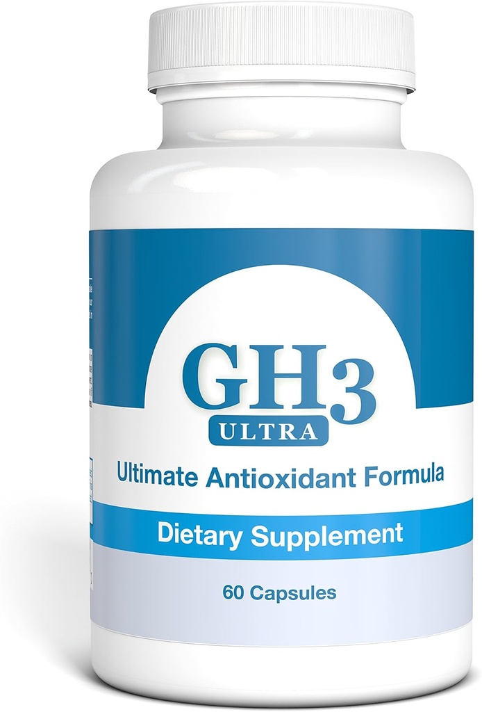Nattura G-H3 Ultra, Ultimate Antioxidant Formula - New, Подобрен комплекс против стареене (Ginkgo Boloba, R-Alpha Lipoic Acid, Coenzyme Q10, Aцетил L-Carnitine, Витамин B6) - 60 Caps