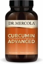 Dr. Mercola Curcumin Advanced, 90 Xidmət (90 Kapsül), 500 mq Per Kapsül, Dietary Supplement, Support Vision Health and Mental Focus, Non-GMOMO