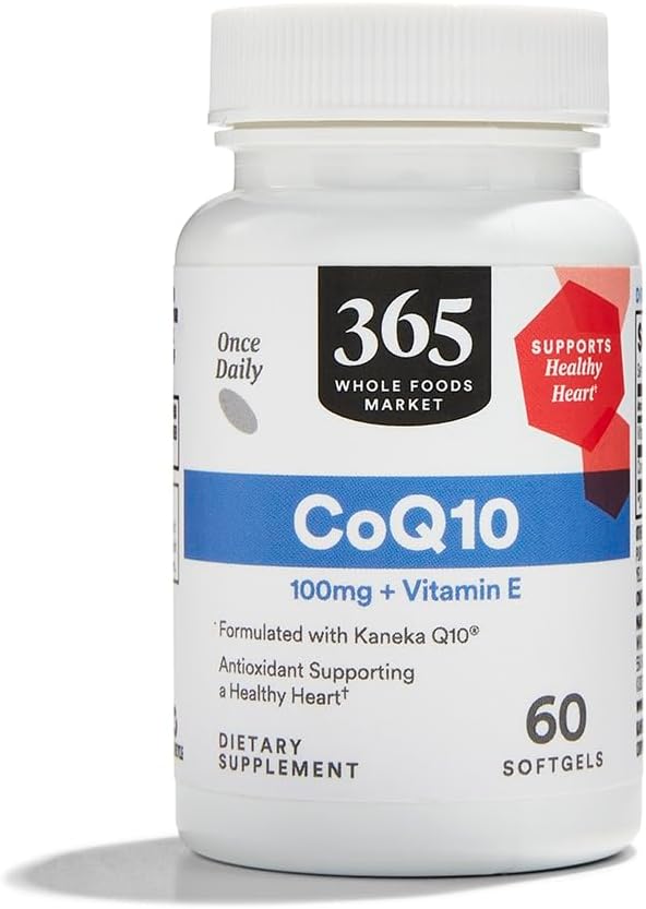 365 من قبل سوق الأغذية الجامعة، CoQ10 100mg، 60 كونت