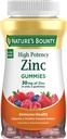 Nature's Bounty Sink Gummies, Immune Support Gummies,  Skin Skin & Antioksid Health, Qarışıq Berry, 30mg, 120 Count