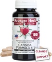Kroeger Herb Candida Formula št. 1 Kapsule, 100 Število