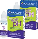 ALKAZONE Balansera dina pH-antioxidanter Alkaliska Mineral Booster & Supplements (2 Packs)