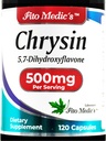FITO MEDIC'S - Chrysin - 500mg - с - Passion Flower - 120 капсули, Ultra high Абсорбция s.