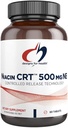 Progetti per la salute Niacin 500mg - Niacin CRT Vitamina B3 (Acido Biotinico), Compresse di rilascio lento controllate per aiutare a ridurre il flusso - Non-OGM, Integratore senza glutine (60 compresse)
