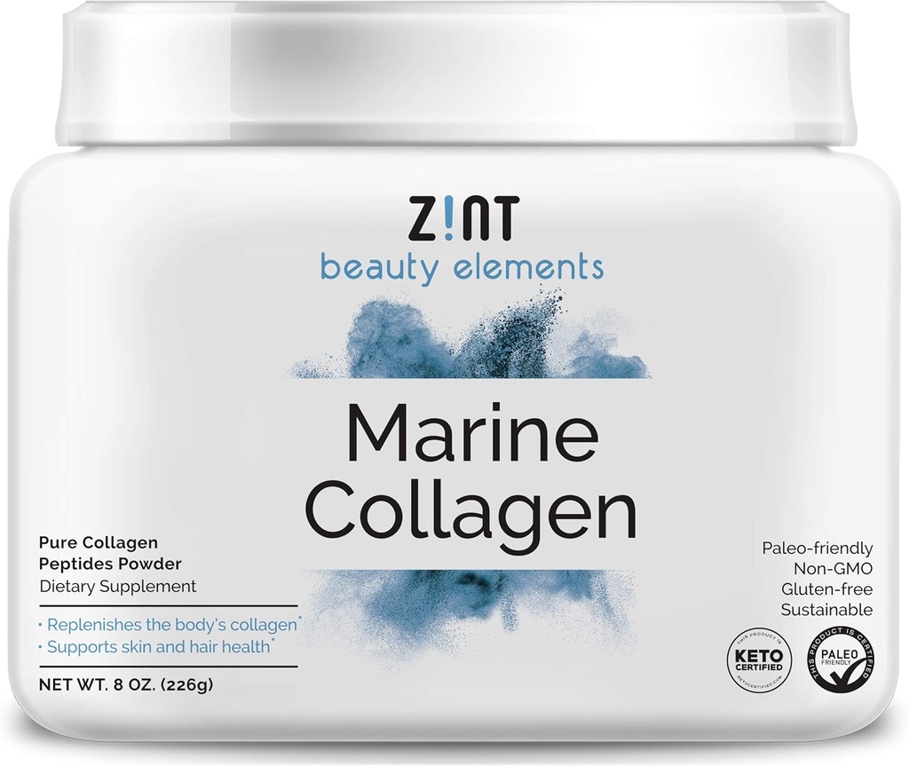 Collage dels marines generat pel Japó, Collage Palàlid (8 oz): Oz contra el Collage d' un Collage de Peptides Protemins suplementaris del Japó - Unflavod, Palàlid, Palàlido Certificat, S sostenible, GMO - Bella, pell, pel cabell & Nalis