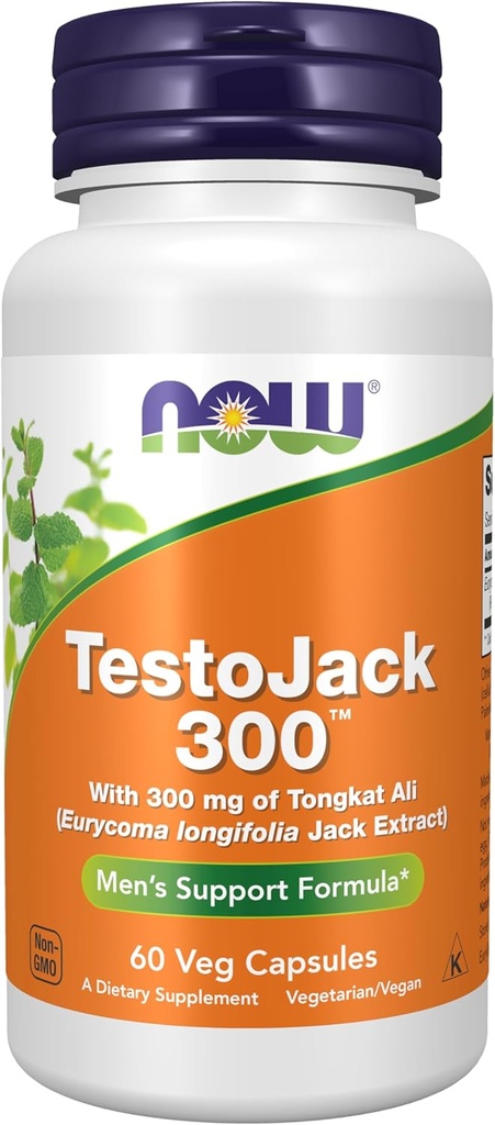 Ətraflı məlumatlar, TestoJack 300 TM ilə Tonkat Ali (Eurycoma longifolia Jack özü), 60 Veg Capsules