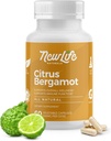 NewLife Naturals Citrus Bergamot Συμπληρώματα 500 MG - Heart Health - Συμπλήρωμα για την ευεξία και τη γήρανση Υποστήριξη - Pure Extract Formula - 60 κάψουλες λαχανικά