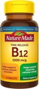 Natur Made Vitamin B12 1000 mcg, Nahrungsergänzungsmittel für Energie Metabolismus Unterstützung, Time Release, 75 Tabletten,..