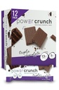 Power Crunch Protein Wafer Bars, Proteina handiko snack-ak, zapore gozoa, txokolate hirukoitza, 1.4 Ounce (12 kondea)