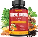 Gurkmeja Curcumin Extract Capsules - 90 grejer 3 månaders leverans - Blended Ashwagandha, Moringa, Ginger & More - Immunity, Joint, Digestive & Wellness Support
