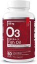 Essential Elements Omega3 Fish Oil Supplement with EPA & DHA Ț124; Fatty Acids for Immune, Heart & Cognitive Support