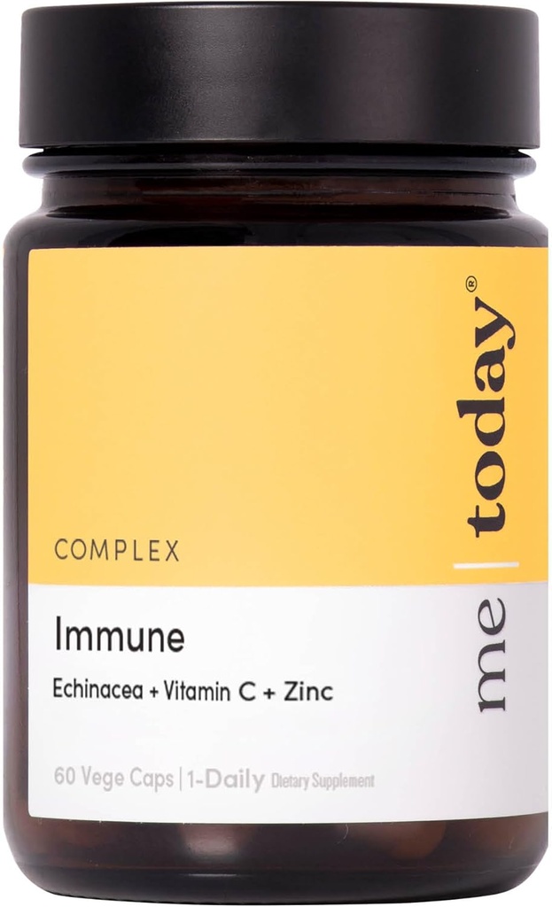 Avui, suport d'Imne, suplementari per a adults Ånacea, Vitamina C amb Zinc i Vimina D3 per al Daily Imne System Booster, Bénes i Defensa, Vegetarian, 60 Servitings