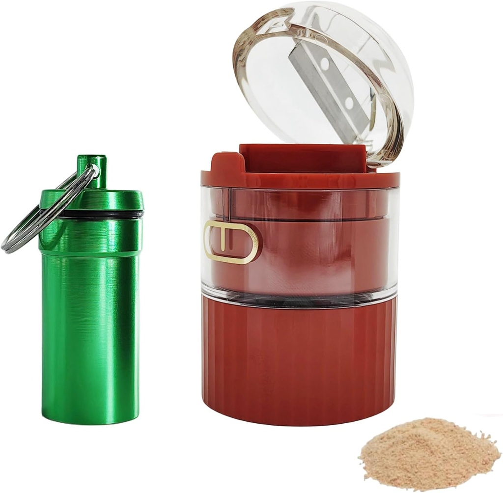 Pílula Premium Crusher Cutter e Grinder for Fine Powder Perfect for Medicines Pets Easy to Use Smasher con removedable Cup Ideal para Pastillas Medicinas Eficiente Moledor para Daily Medicine Management