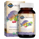 Garden of Life Organics Prenatal Multivitamin with Folate, B6, B12, D3 & Iron – Prenatal Vitamins for Women with Energy Metabolism Support for Healthy Fetal Development, Non-GMO, Vegan, 30 Servings