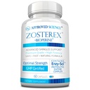 Approved Science Zosterex - Extra-Strength L-Lysine 1000mg, Vitamin B Complex, Zinc - Immune Support & Cold Sore Treatment - 60 Vegan Capsules - 1 Bottle