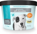 Happy Tummy Probiotic for Dogs Soft Chewables, 5.3 oz - Digestive Support, Immune System, Gut Health